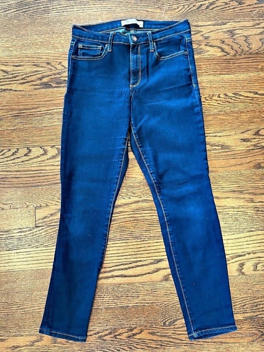Gap 1969 True Skinny Jeans in Blue, Size 6 Short